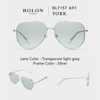 Bolon eyewear แว่นกันแดด YORK BL7157 A91 แว่นของญาญ่า กรอบ Full Frame ทรง Aviator [SS22]