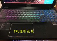 【Xiaohongs keyboard film 】  สำหรับ MSI 17.3หรือ15นิ้ว TPU แป้นพิมพ์สำหรับ MSI GT60 GE60 GX60 GT70 GT780(DX) GP60 GX70 Z70 GP70 GE70 MR X5