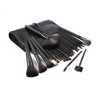 32pcs Soft Eyebrow Shadow Makeup Brush Set Kit + Pouch Bag Eyeliner Brush Detail Brush Glitter Brush Concealer Blush Lip Blush