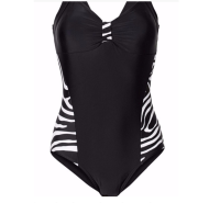 Bathing Bikini Control Swimsuit Monokini Womens Plus Tummy