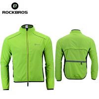 ROCKBROS Cycling Jacket Bicycle Men Jersey Breathable Clothing MTB Women Windproof Reflective Quick Dry Coat Sports Equipment