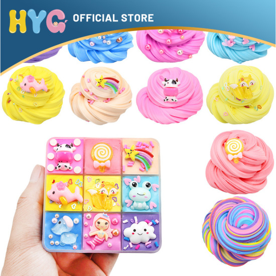 Đồ chơi slime đồ chơi slime đất sét pha lê đồ chơi squishy thủ công tự làm - ảnh sản phẩm 1