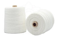 ไส้เทียนฝ้ายขาวแบบไม่เคลือบ Cotton Wick รุ่นGK,O (10 เมตร)