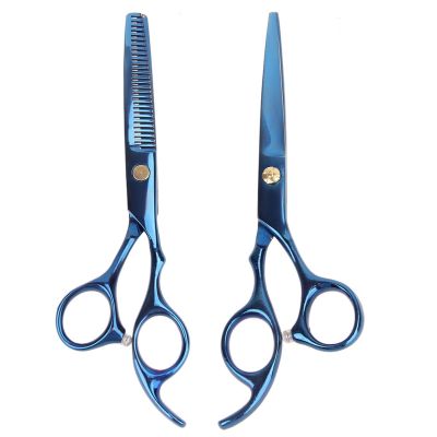 Professional Hairdressing Scissor Barber Hair Cutting Thinning Tooth Scissor Flat Screw Scissor Stainless Good Sharpness