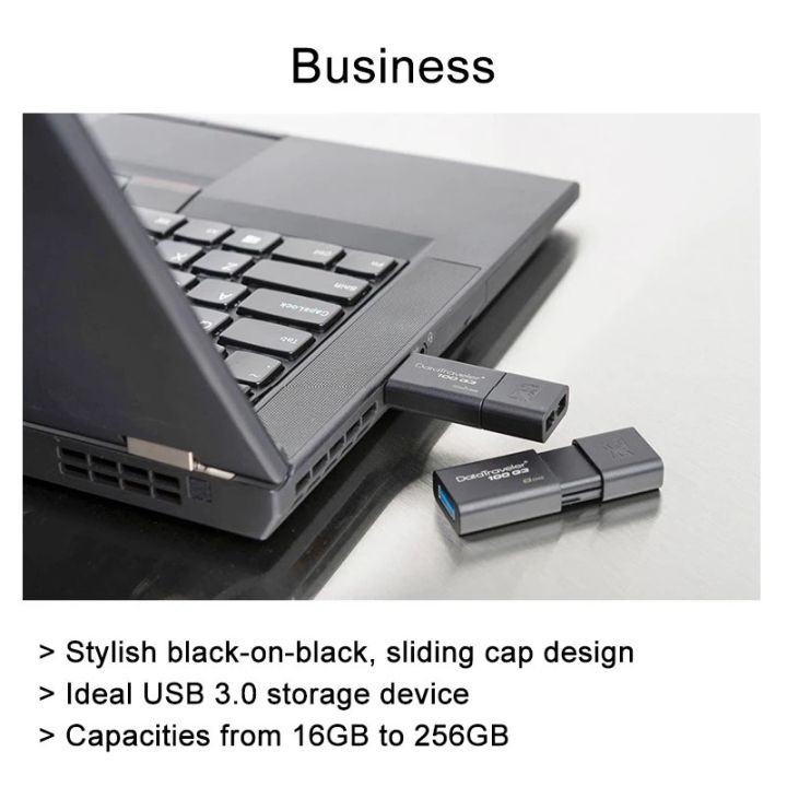 จัดส่งฟรี-cod-kington-datatraveler-แฟลชไดรฟ์-usb-32gb-64gb-128gb-256gb-ไดรฟ์ปากกา-usb-3-0-pendrives-ความเร็วสูง3-0-dt100g3