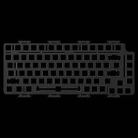 ☬◊ Akko Monsgeek M1 FR4/ALUMINUM/POM Plate for MonsGeek M1 Mechanical Keyboard DIY Kit