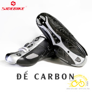 Giày can đi xe đạp thể thao Road SIDEBIKE SD-002 - 2 Khóa Vặn Đế Carbon