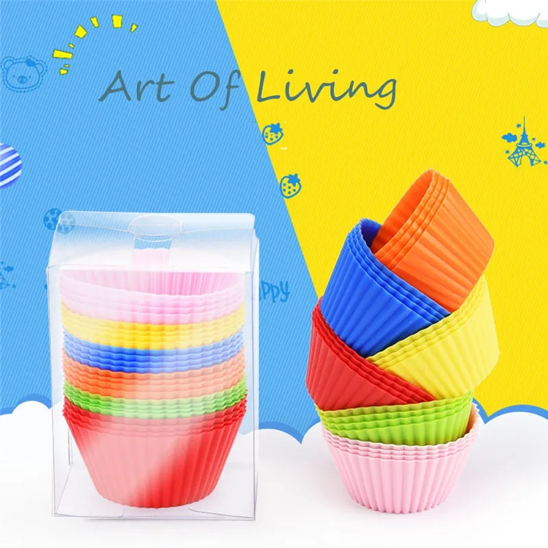 Silicone Cupcake Baking Cups Set, Silicone Cake Cups For Baking, 8 Shapes Silicone  Muffin Cups Cupcake Molds (round, Square, Star, Sunflower, Rose,  Chrysanthemum, Flower, Pumpkin) - Temu United Arab Emirates