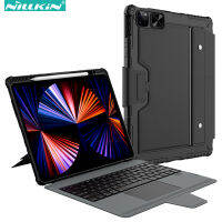 Nillkin Bumper Combo Keyboard Case สำหรับ Apple Pro 12.9 2022 2020 2021, 3in1ปกหลังพร้อมแป้นพิมพ์บลูทูธ