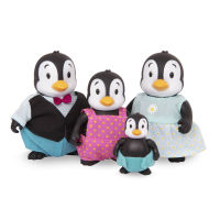 LIL WOODZEEZ PENGUIN FAMILY - เซ็ตตุ๊กตาครอบครัวเพนกวิน