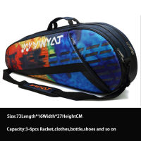 Tennis Backpack Tennis Racket Cover Bag Badminton with Shoes Compartment Thicken Waterproof Raquete Tenis Shoulder Bag Men