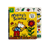 Maisy S science a first words book English original imported Book mouse Bobo Science word book childrens Enlightenment puzzle picture book childrens interesting hardcover paperboard Book parent-child reading