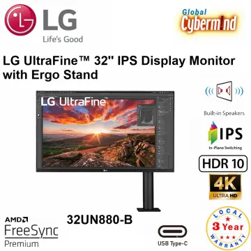 LG 32UN880-B 32 Inch UltraFine Display Ergo 4K HDR10 Monitor 2