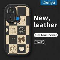 Dienya เคสสำหรับ Realme 5 5i 5S 6i 6 6S 6 Pro Narzo รูปกระต่ายน่ารักการ์ตูนดีไซน์โทรศัพท์ดีไซน์ด้านข้างเป็นหนังฝาครอบกล้องแผ่นบางป้องกันเคสกันกระแทก