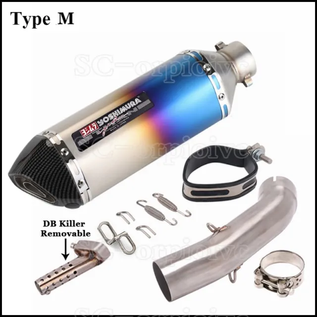 Yoshimura Exhaust Modified Muffler Escape Moto Middle Link Pipe For KTM ADV 390 Adventure 390Adv