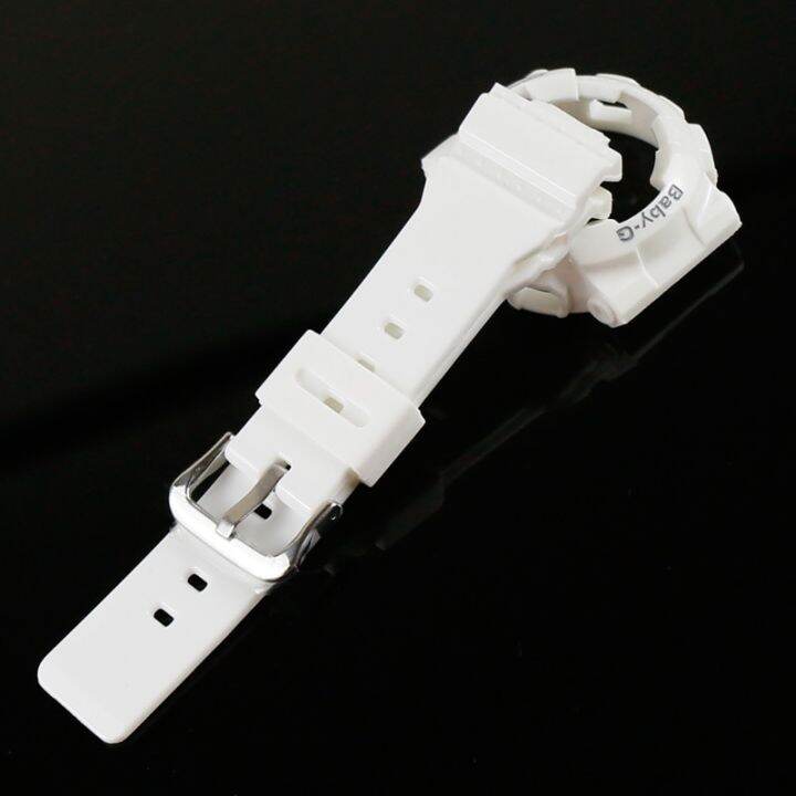 กรอบซิลิโคนผิวแมตต์-นาฬิกา-casio-สำหรับ-ba-110-baby-g-112-111-120ซิลิโคนผิวเกล็ดน้ำแข็งเหมาะกับเคสซิลิโคนเรียบ-สายนาฬิกา