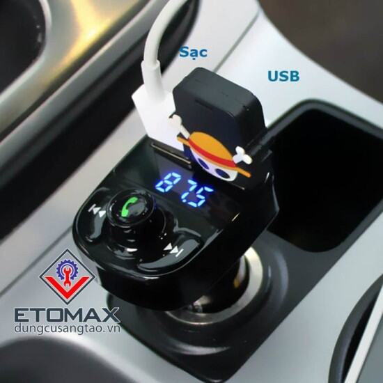 Bluetooth - fm music car hyundai hy-82 siêu đa năng - ảnh sản phẩm 2
