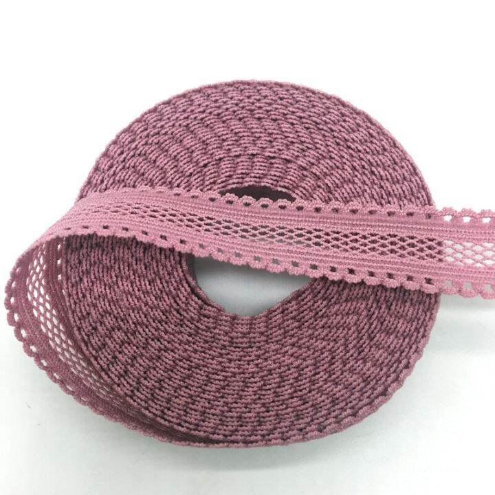 5yardslot-58-15mm-elastic-ribbon-multirole-bilateral-lace-grid-fold-over-elastic-spandex-lace-ribbon