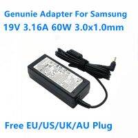 Genunie CPA09-004A ชุด Charger Laptop NP730U3E PA-1600-96 AD-6019P 19V 3.16A 60W NP530U4E อะแดปเตอร์สำหรับ Samsung AC