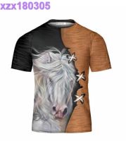Always In My Heart Memorial Horse T-shirt 3D, AOP White Horse Shirt for Women Girls, Love Horse Gift