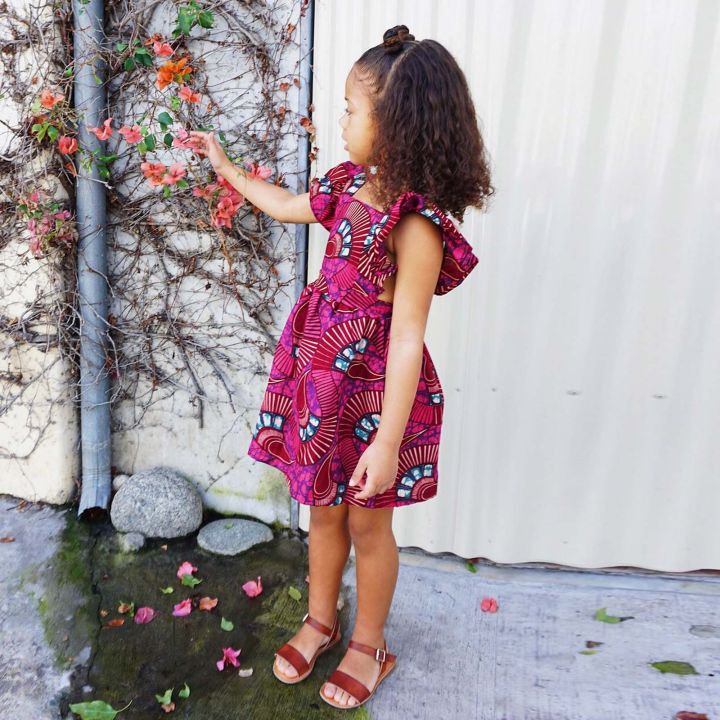 african-traditional-toddler-girls-dresses-2023-summer-fly-sleeve-casual-party-dress-kids-girls-ankara-princess-dresses-1-6y