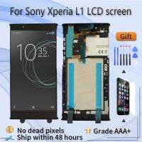 For Sony Xperia L1 Screen Replacement G3312 G3311 G3313 LCD Display with Touch Broken Screen Repair Free repair tools Black Projector Screens