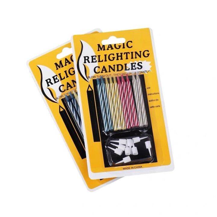 Magic Relighting Candle Sold Per Pack 10Pcs. Lazada PH