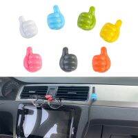 Hand-Shaped Rubber Holder Glasses Cable Power Cord Charging Line Self Adhesive Mini Hook Gadget Decorations Car Storag Organizer