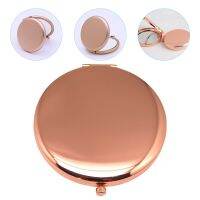 Vanity Mirror Makeup Girls Looking-glass Portable Travel Cosmetics Pocket Women Round Creative Small Mini Handheld Dual-sided Mirrors