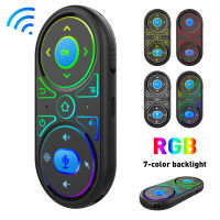 New G-11 2.4G Wireless Remote Controller Air Mouse RGB Backlit For Google Voice Search Rechargeable Wireless Remote Control