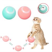 Interactive Cat Toys Ball Automatic 360° Self-Rotating Rolling Ball with USB Rechargeable Pet Exercise Chase Toy Ball for Kitte