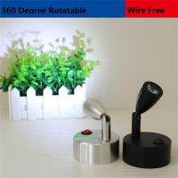 【CW】 1W /3W led spot power free Jewelry  background wall/desk/glass fixed portable display Li