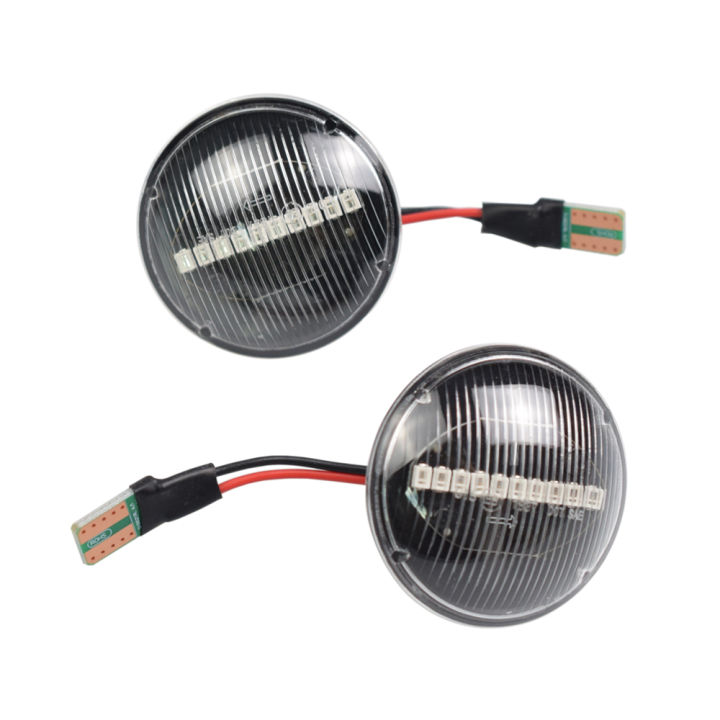 แบบไดนามิก-led-เลี้ยวไฟเลี้ยวด้านข้างสำหรับ-land-rover-range-rover-l322-2002-2012-repeater-ลำดับกะพริบไฟกระพริบ