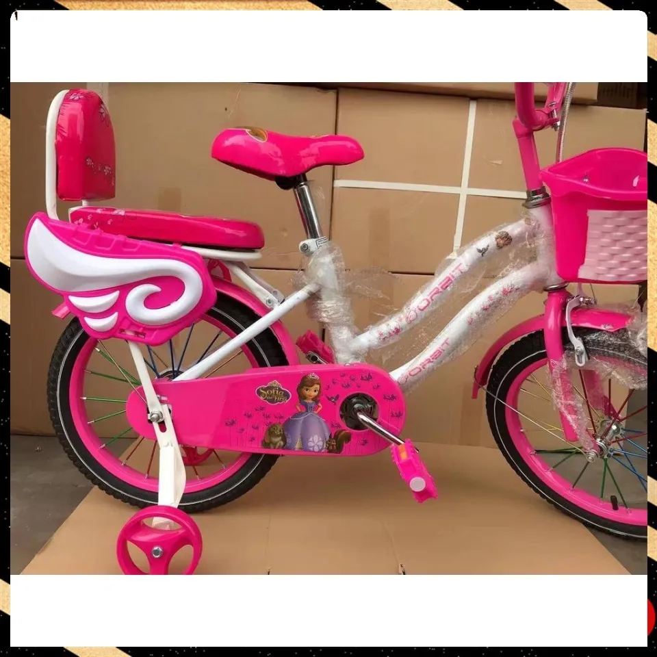 sofia the first bike with training wheels
