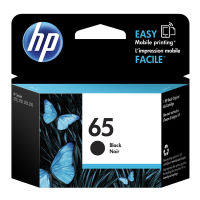 HP 65 ตลับหมึกเเท้ ใช้กับเครื่องปริ้นรุ่น HP DESKJET 2620,2621,2622,2623,3720,3721 HP ENVY 5020