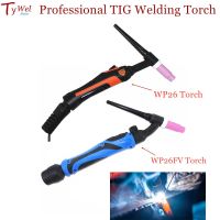 Professional WP26 TIG Torch GTAW Gas Tungsten Arc Welding  WP26FV Argon Air Cooled Gas Valve Remote Control TIG Welding Torch