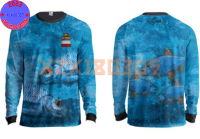 【xzx180305】Personalized 3D Full Print Fishing Competition Tuna Fish Long Sleeve 3D Quick Drying Summer Fishing Long Sleeve Tshirt 2