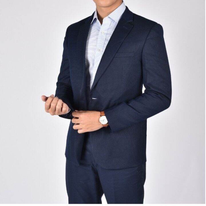 Áo blazer owen màu xanh navy đậm dáng regular fit DM80581 | Lazada.vn