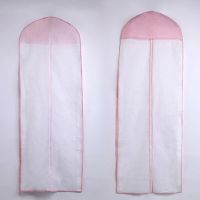 20pcs/lot 150cm Non-woven Fabric Wedding Dress Cover Storage Bags Dustproof Large Bridal Gown Garment Free Shipping ZA4229 Wardrobe Organisers