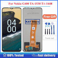 Original ทดสอบสำหรับ Nokia G400 TA-1530 TA-1448 TA-1476จอแสดงผล LCD Touch Screen Digitizer ประกอบเต็มรูปแบบพร้อมซ่อมอุปกรณ์เสริมเครื่องมือ