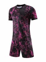 Adult Men soccer clothing Jersey camouflage football uniforms running Soccer Sets competition suits custom printed numbers