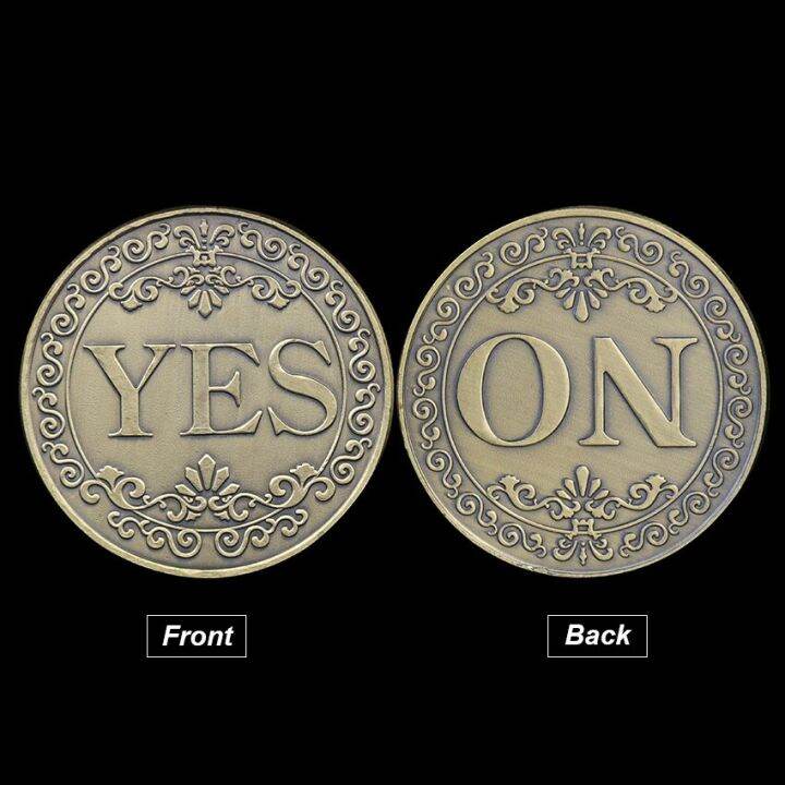 5pcs-yes-or-no-decision-coin-creative-coin-great-gift-art-gift-yes-no-letter-commemorative-coin-coins-collectibles