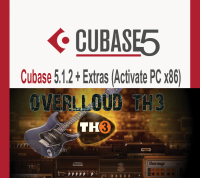 Steinberg Cubase 5.1.2 +Extras (Activate PC x86)  OVERLOUD : TH3