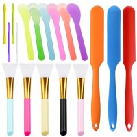 【CW】 Silicone Stir Sticks Resin Epoxy Brushes for Mixing Paint Crafts