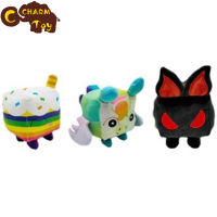 Birthday Gift Fashion Toys Big Games Cat Plush Toys Soft Stuffed Pet Simulator Plush Cute Square Cat Plush Doll As Gifts Pillow Home Decoration