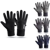 【LZ】❁  Full Finger Outdoor Sports Luvas corrida motocicleta ciclismo esqui tela de toque impermeável interruptor de movimento quente inverno 1 par