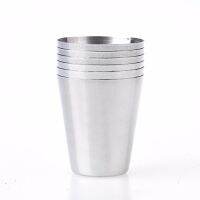 100pcs 30ml Quality Stainless Steel mini flask shot Cup,jigger