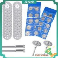 OKDEALS เครื่องมือไฟฟ้ากำลัง มินิมินิ แผ่นดิสก์ตัด แผ่นขัดเพชร ใบเลื่อยวงเดือนแบบหมุน ล้อเจียรเพชร แผ่นดิสก์ตัด TORY ล้อบด ตัดเพชรออก แผ่นดิสก์ตัด