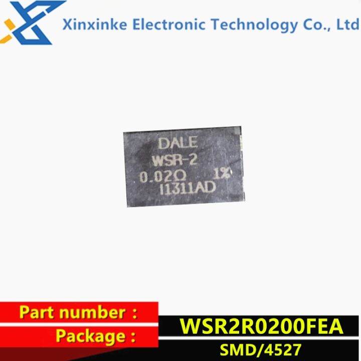【DT】hot！ WSR2R0200FEA DALE WSR-2 0.02R 1 4527 2W 20mR Current detection ...