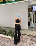Áo croptop hai dây clelie NiNi TOP - CLÉLIE